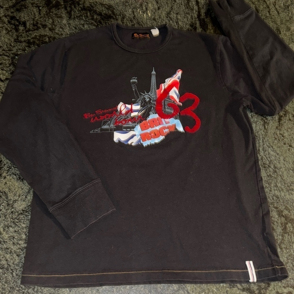 Ben Sherman vintage long sleeve top